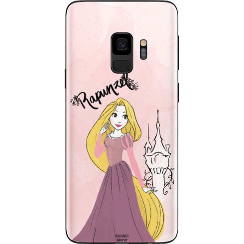 Disney Princess Rapunzel Art Galaxy S9 Skin